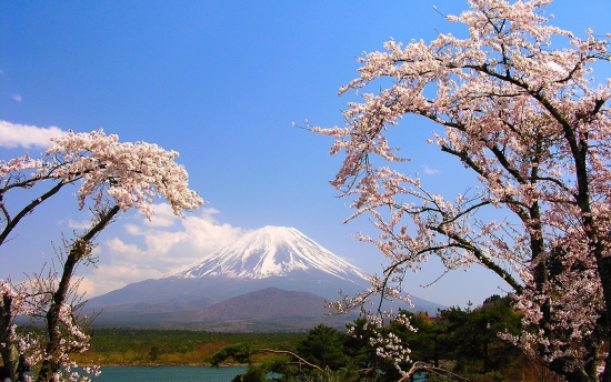 Гора Фудзияма - олицетворении Японии.
