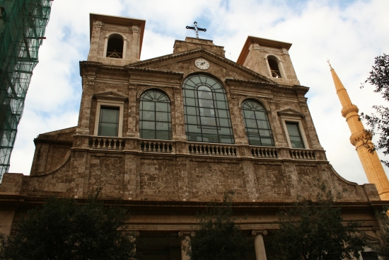 Маронитский Кафедральный собор св.Георгия горо Бейрут.