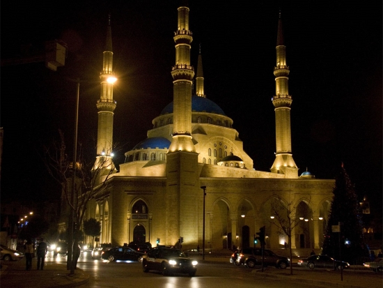 Мечеть Мохаммад аль-Амин столица Ливана.