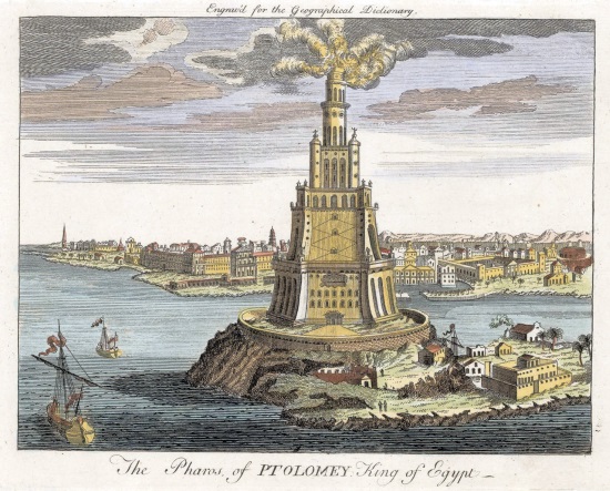 Александрийский маяк - Египетское сооружение.