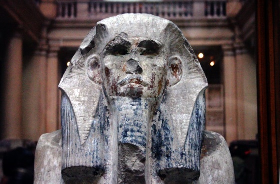 Фараон Джосер - первый фараон III династии, портрет фараона древнего царства.