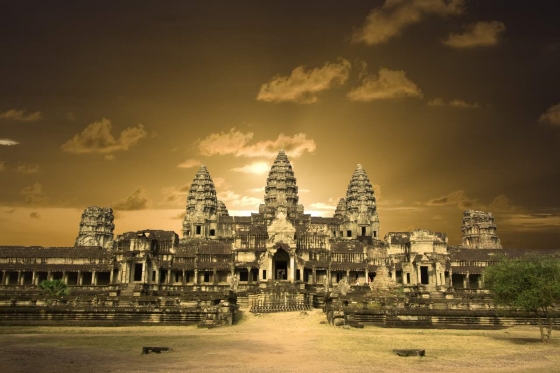 Ангкор - древний город в Камбодже.
