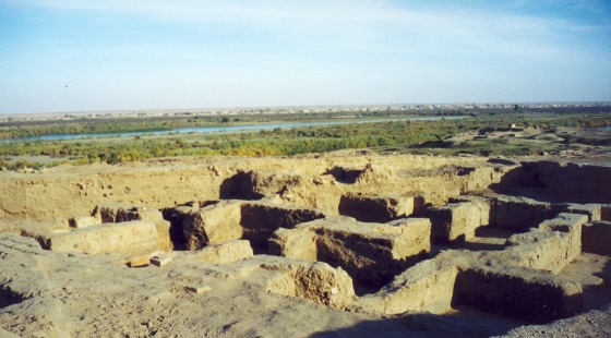 Город Ашшур и его руины.
