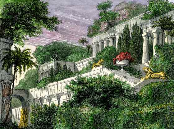 Мифология или история - Висячие сады Семирамиды.