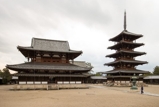 Храм Хорю-дзи Период Асука - Япония
