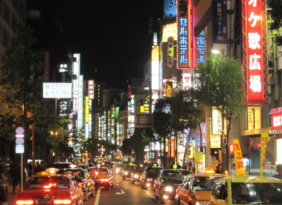 Токийская ночная жизнь - Что посмотреть в Японии.