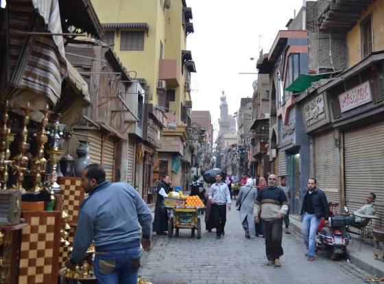 Каирские улочки - жизнь города.