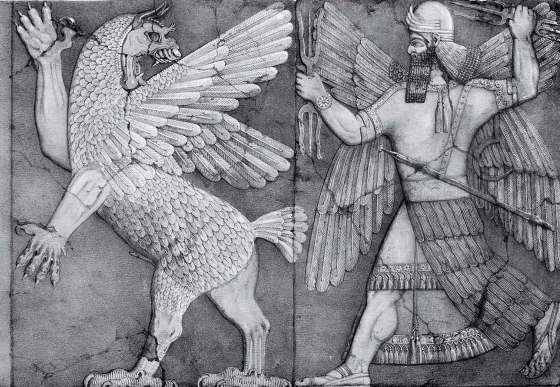 Религия шумеров - битва Тиамат с богом Мардуком эпос "Энума элиш".